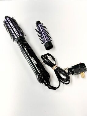 Conair 2 in 1 Hot Air Brush Curling Iron Combo Hair Dryer 1"- 1½" Dual Temp